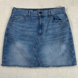 a.n.a Classic Blue Denim Pencil Skirt